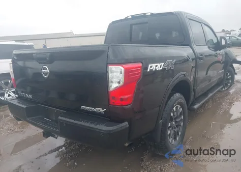2018 Nissan Titan Pro-4X from USA, damaged, VIN 1N6AA1E51JN551809